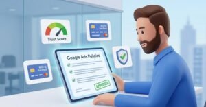 Google Ads policy compliance and trust score approval system by Dev Techno Soft